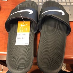 Brand new Nike Kawa Slides size 11